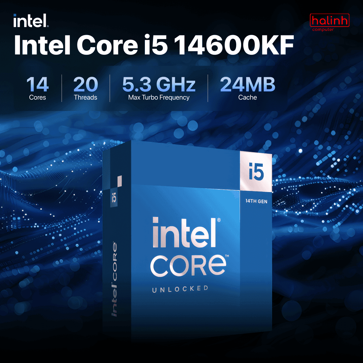 Intel Core i5-14600KF Processor صورة رقم 1