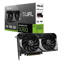 ASUS Dual GeForce RTX 5060 8GB GDDR7 OC Edition Graphics Card صورة رقم 1