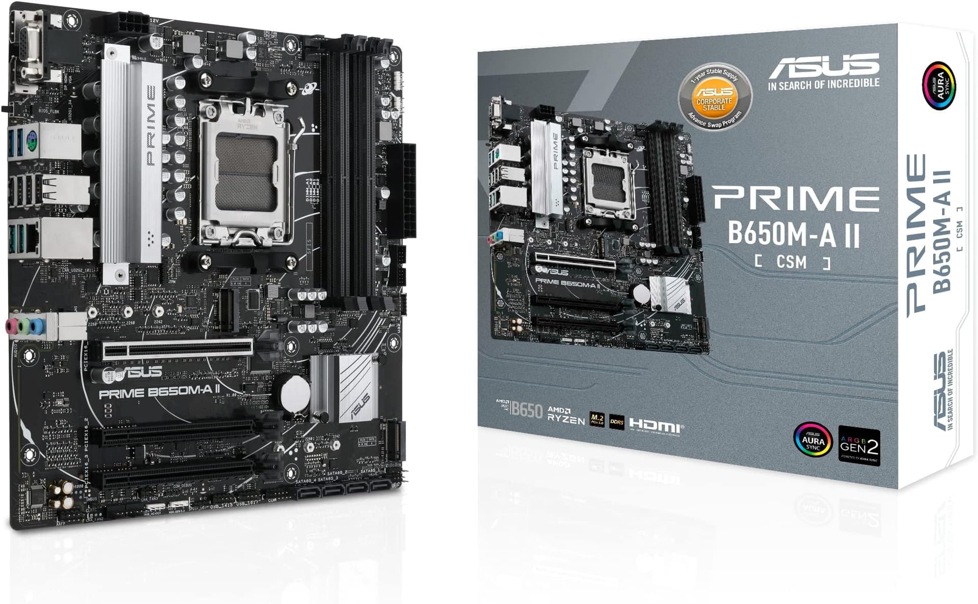 ASUS PRIME B650M-K Micro-ATX Motherboard صورة رقم 1